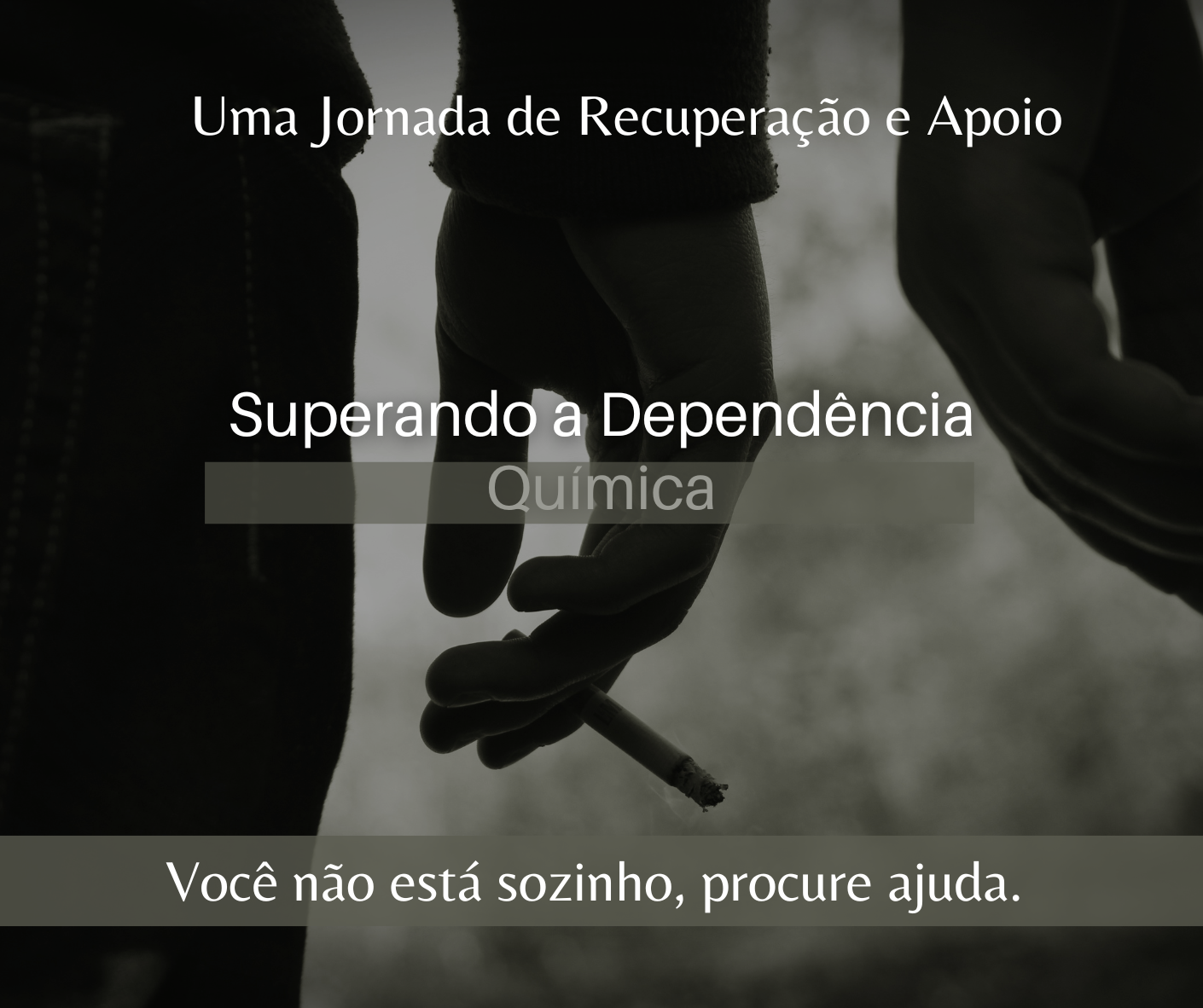 Superando a Dependência Química: Uma Jornada de Recuperação e Apoio